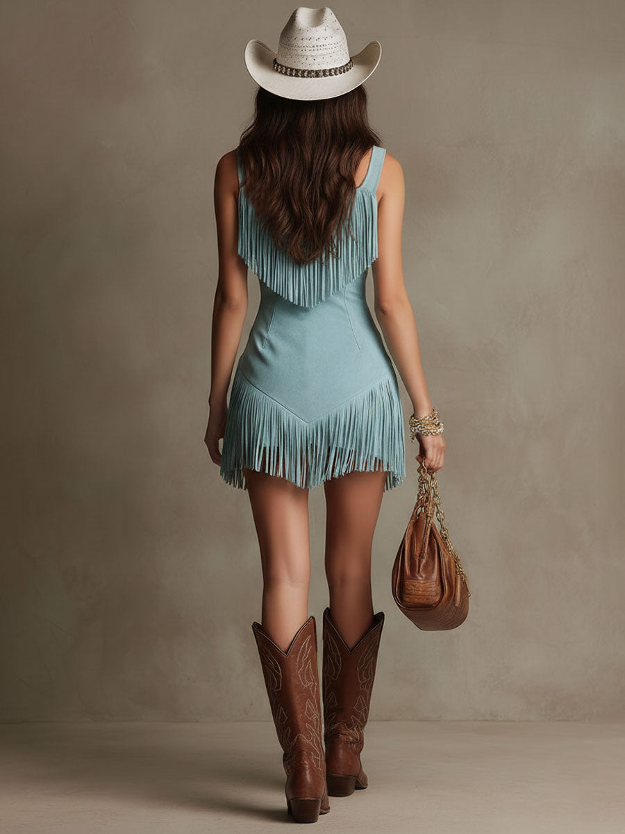 Sierre | Tassel Mini Dress