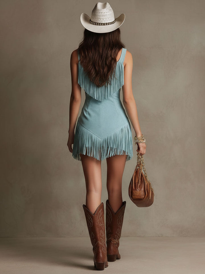 Sierre | Tassel Mini Dress