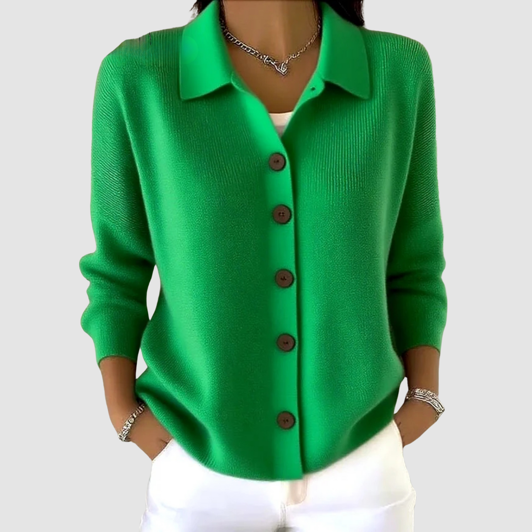 Rivéra | Button-Up Knit Cardigan
