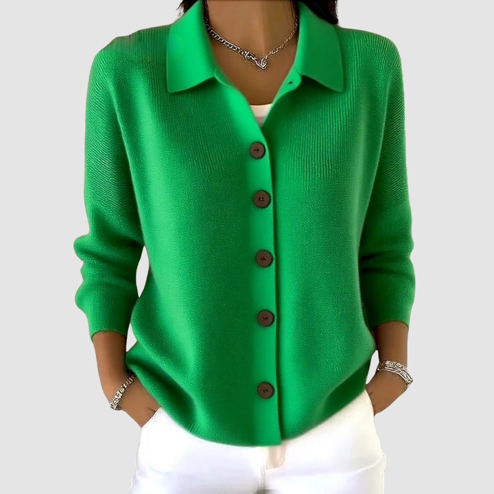 Rivéra | Button-Up Knit Cardigan