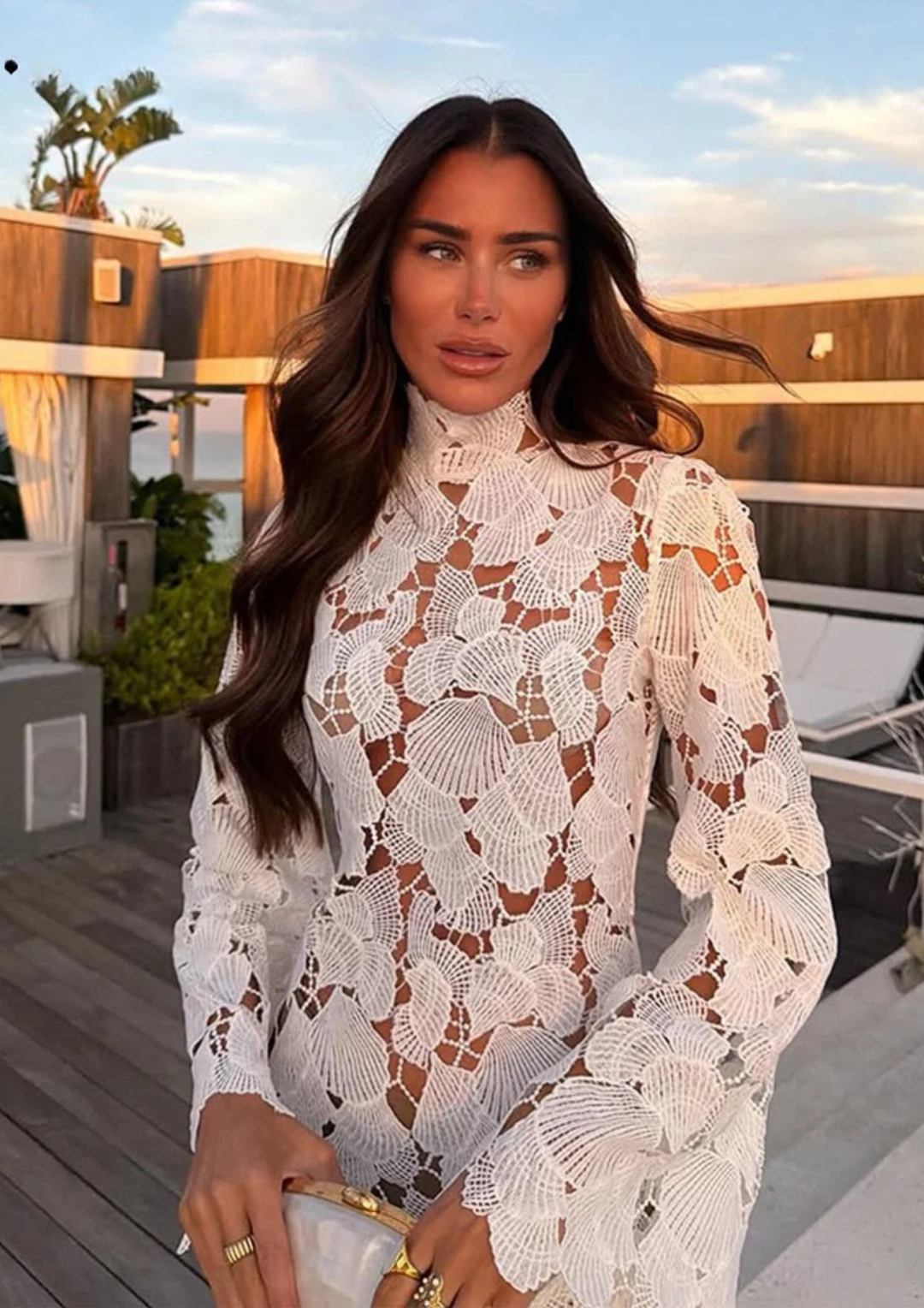 Tyla | Crochet Mini Dress