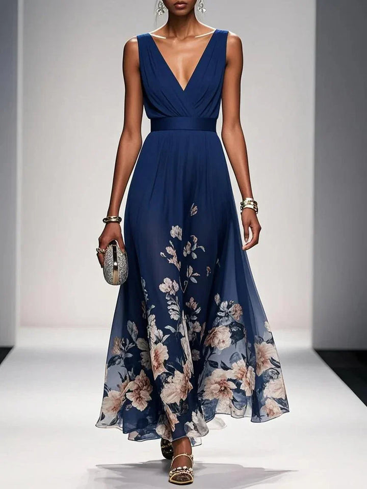 Elara | Robe Maxi Florale