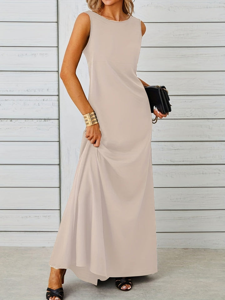 Aveline | Sleeveless Flow Maxi Dress