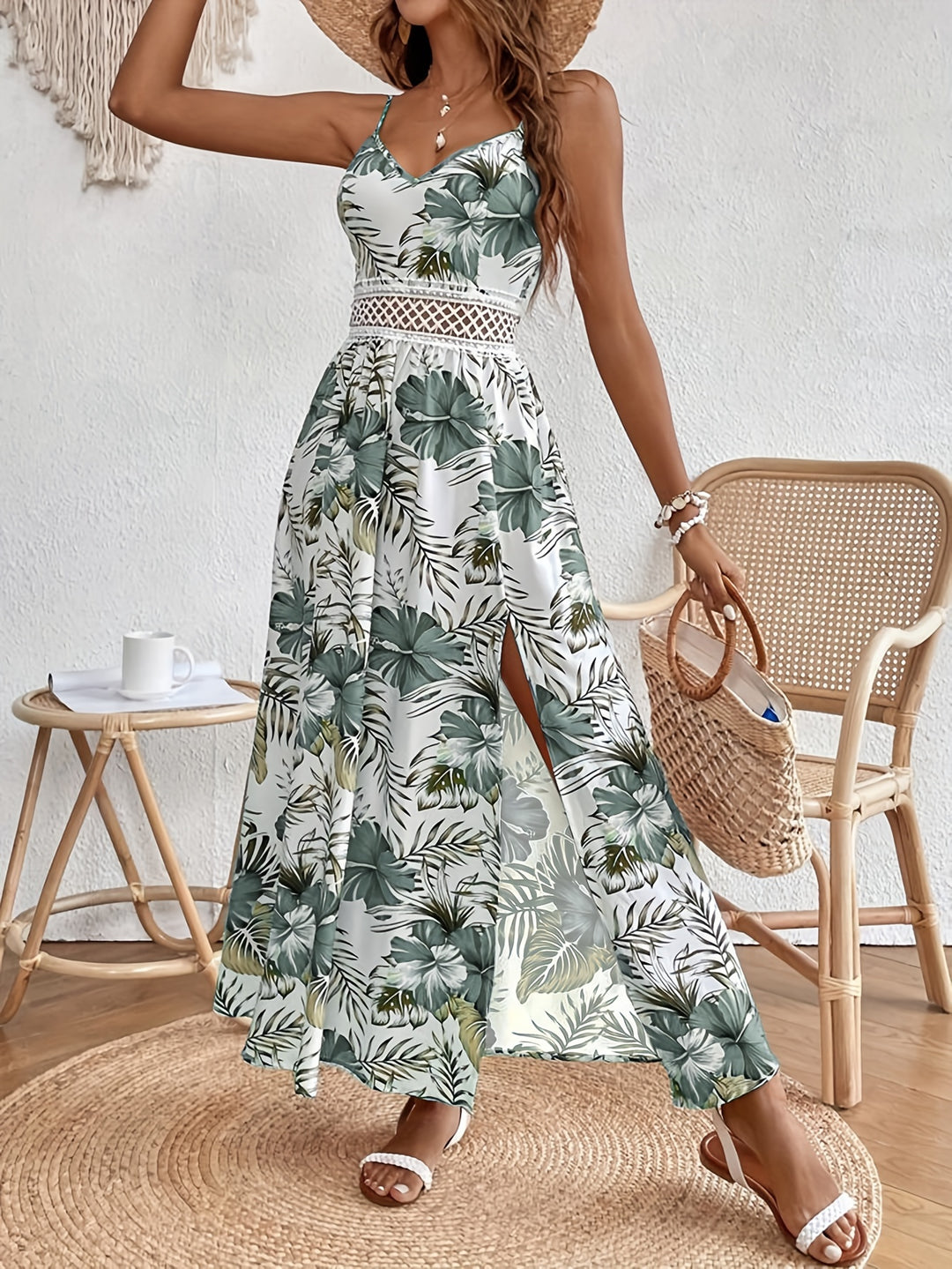 Camila | Robe Maxi Fleurie
