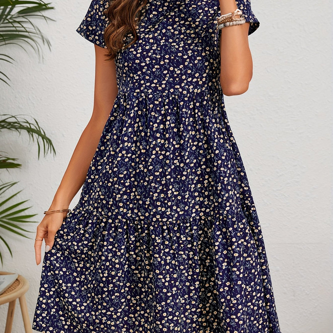 Amelie | Floral Midi Dress
