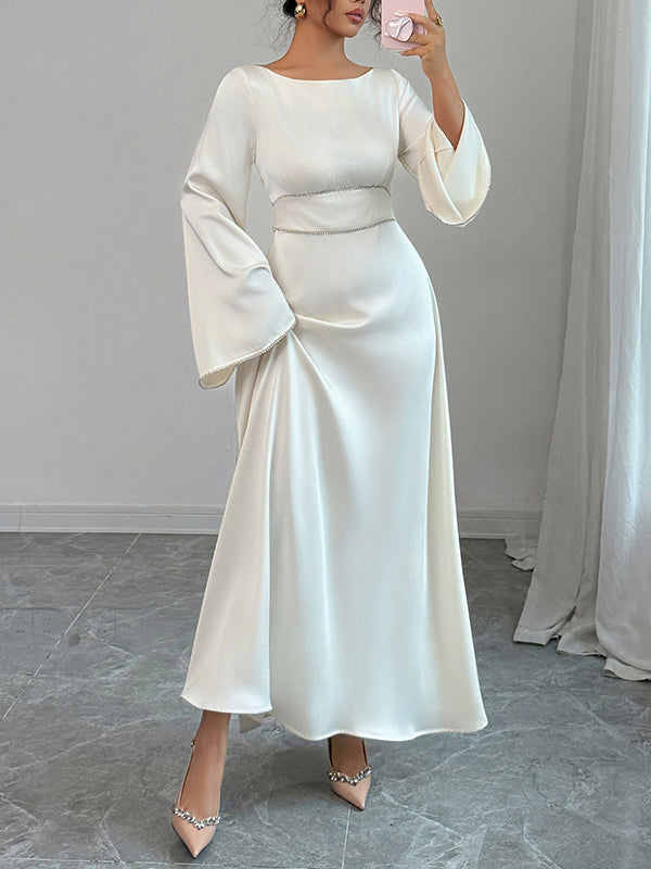 Lina | Tie Waist Maxi Dress