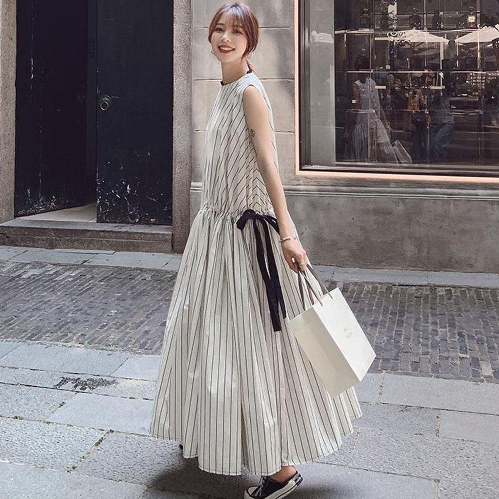 Serelune | Striped Maxi Dress