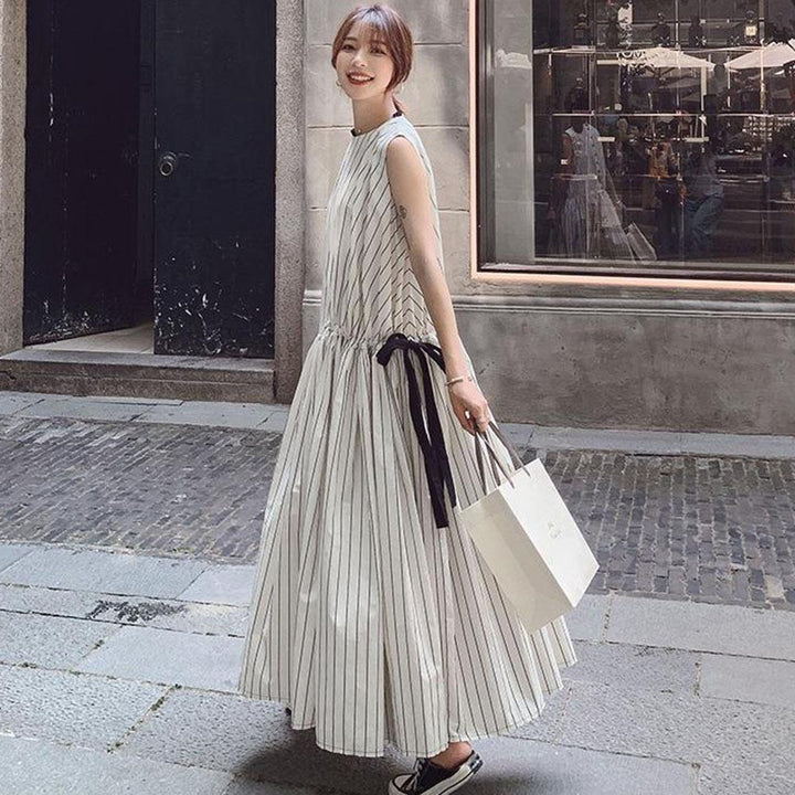 Serelune | Striped Maxi Dress