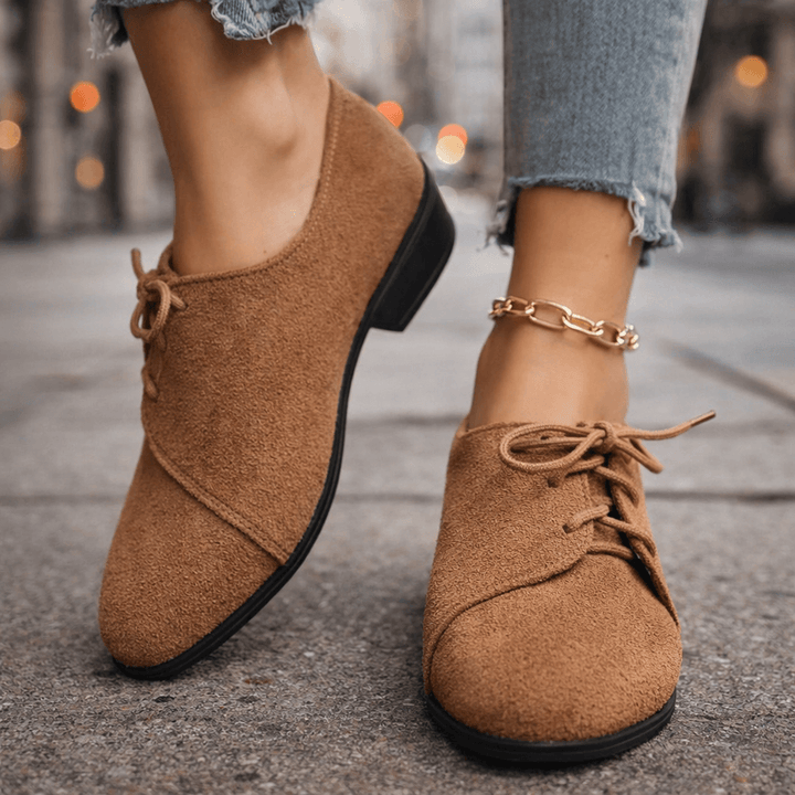 Zalène | Lace-Up Block Heels