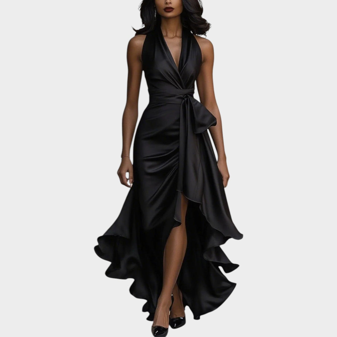 Avelora | Halter Wrap Gown