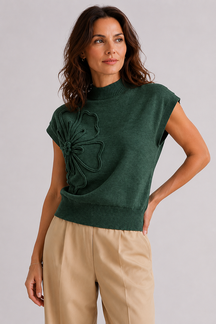 Rovelle | Floral Knit Top