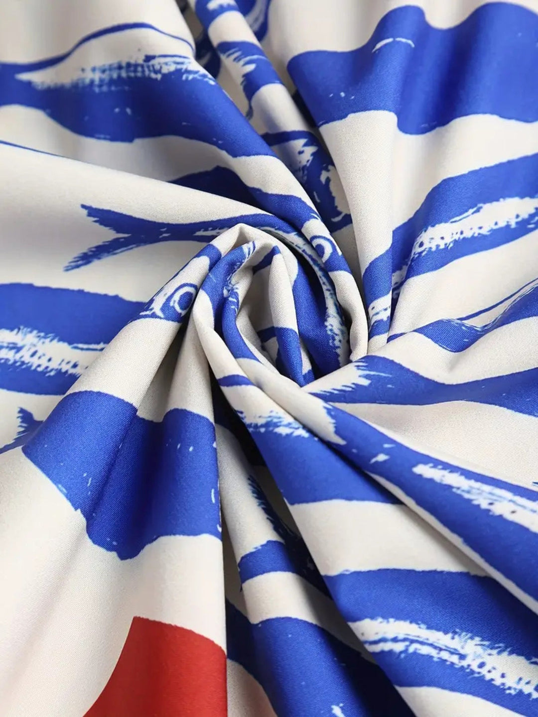Maréa | Coastal Print Midi Dress