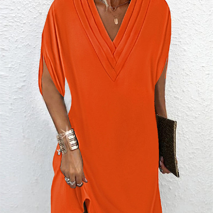 Elise | V Neck Dress