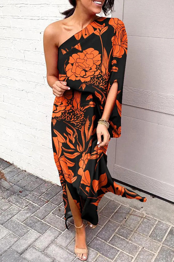 Zarela | One-Shoulder Maxi Dress