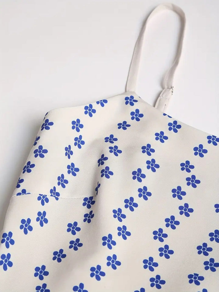 Maréa | Coastal Print Midi Dress