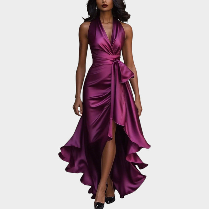 Avelora | Halter Wrap Gown