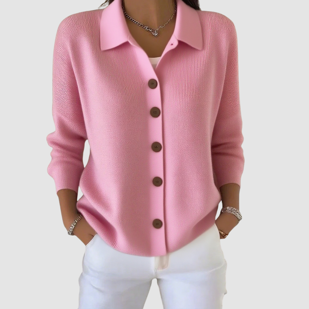 Rivéra | Button-Up Knit Cardigan
