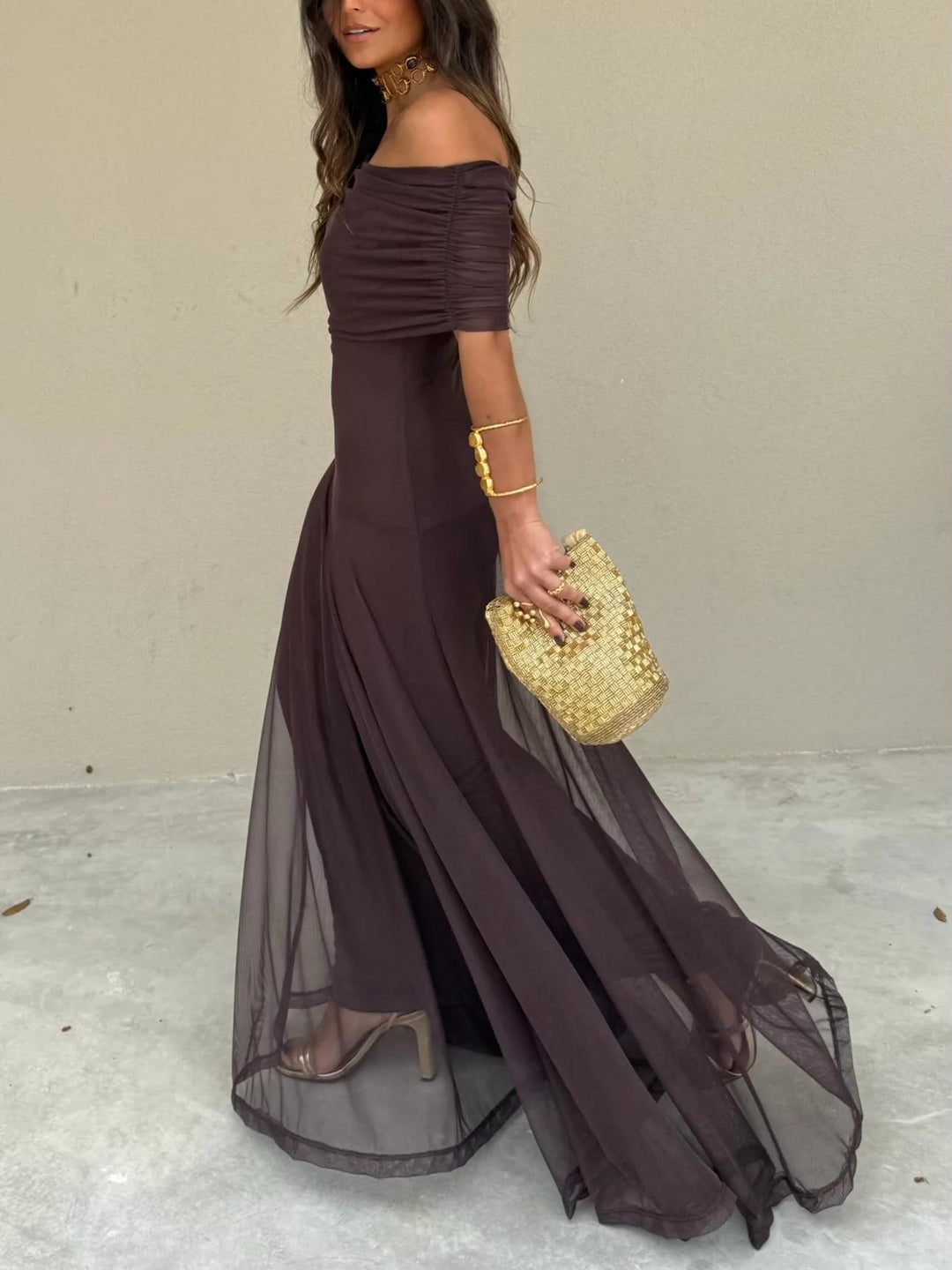 Léonie | Off Shoulder Dress