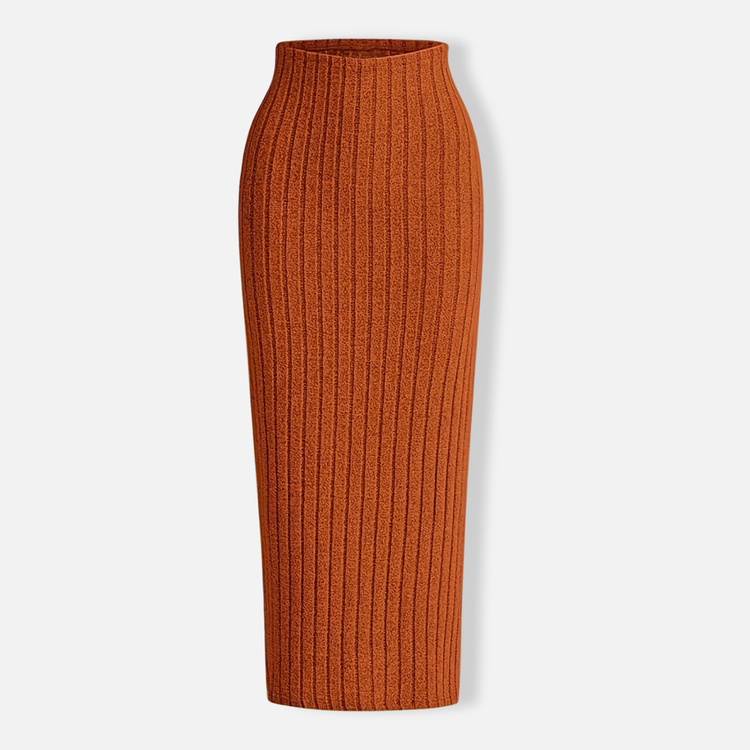 Arden | Ribbed Maxi Skirt for Women