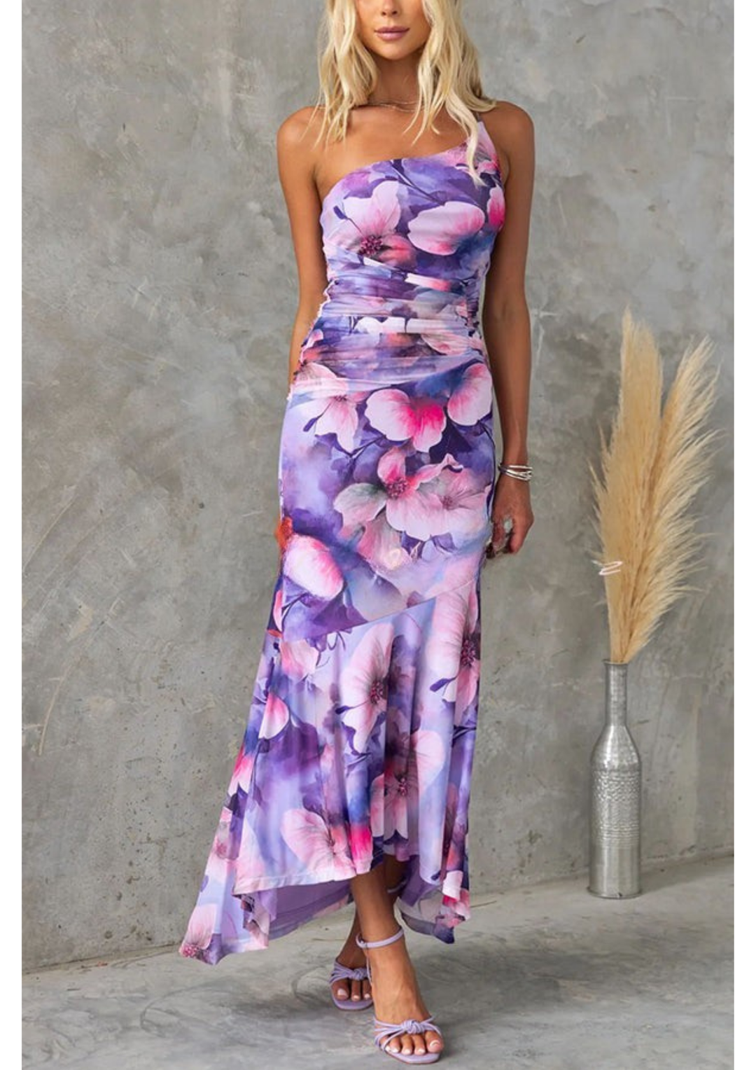 Seraphina | One Shoulder Maxi Dress