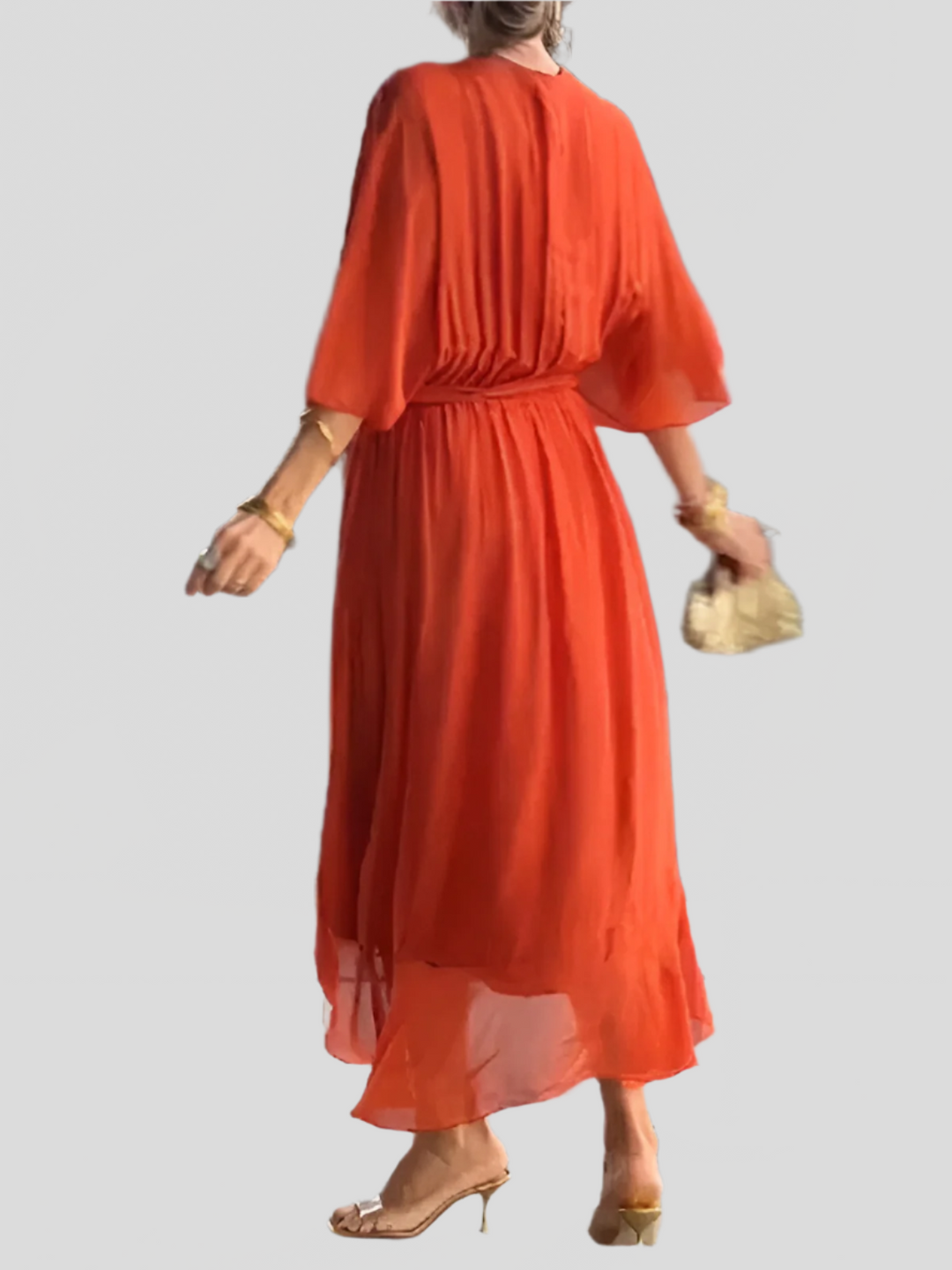 Serel | Tiered Ruffle Midi Dress