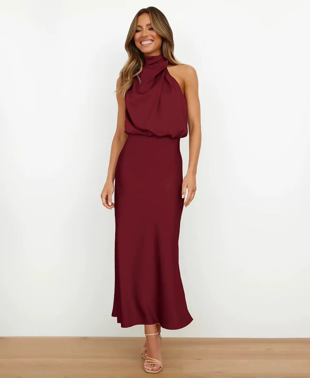 Althéa | Draped Midi Dress