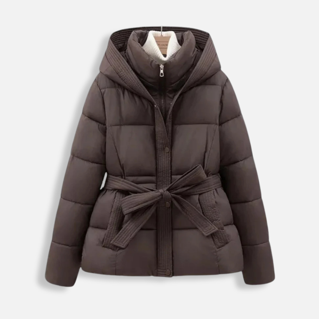 Arden | Belted Winter Parka for Women