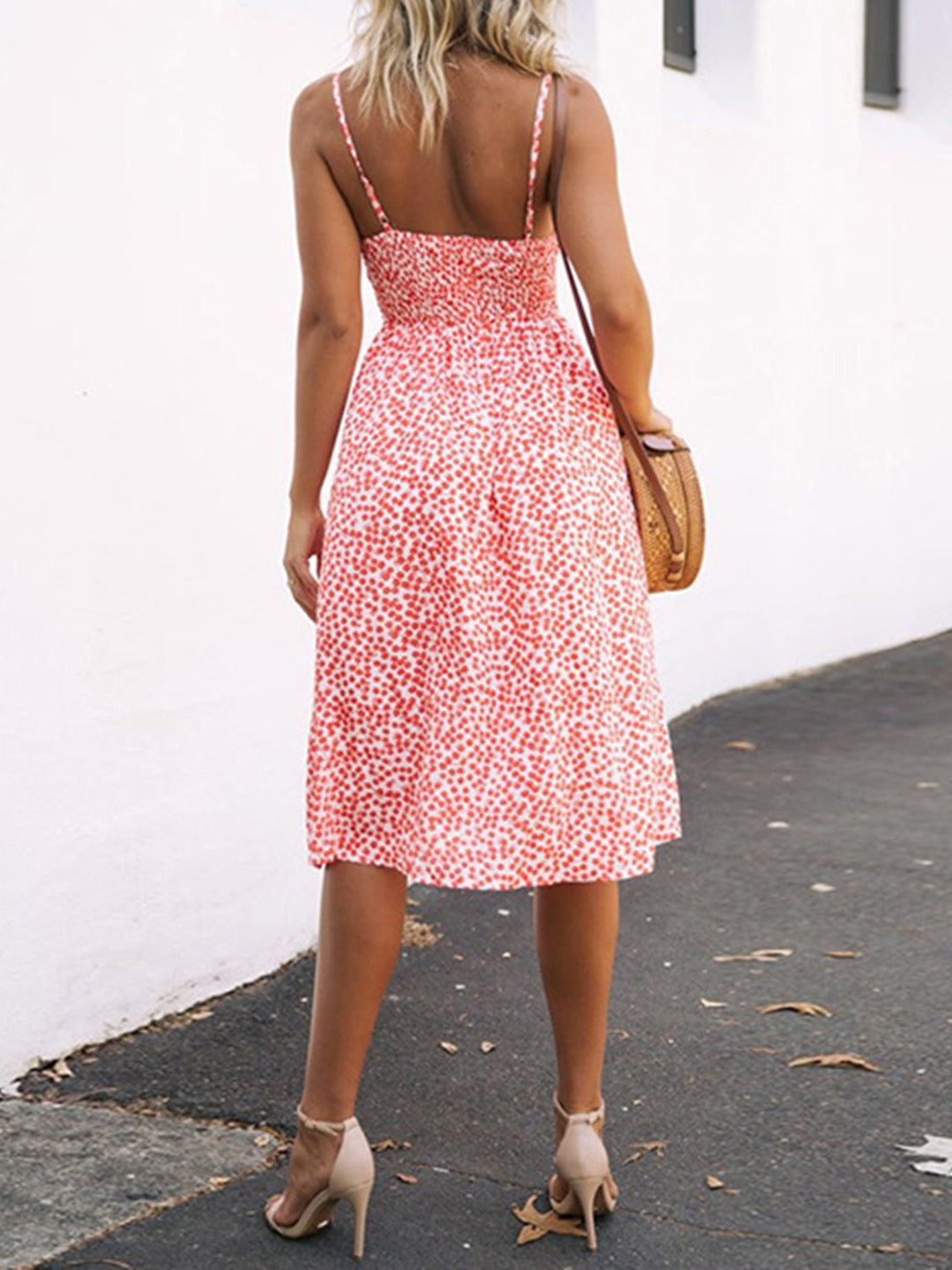 Mira | Sweetheart Cutout Midi Dress