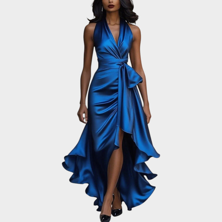 Avelora | Halter Wrap Gown