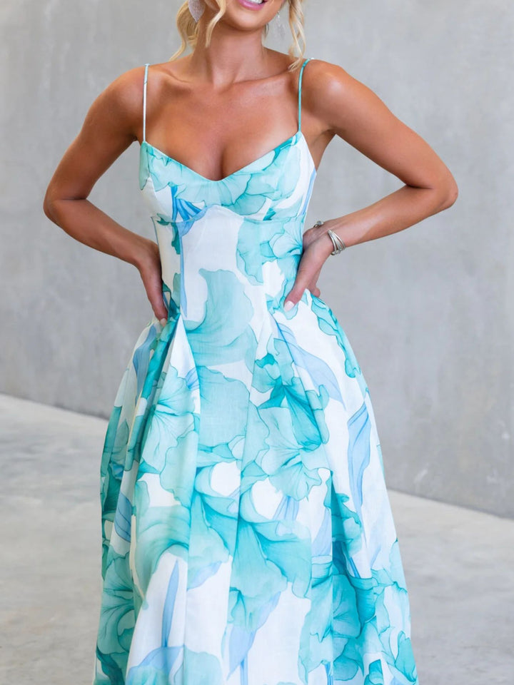 Roséa | Floral Midi Dress