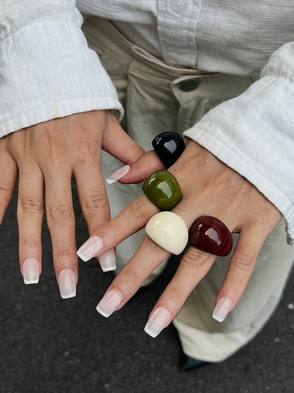 Geometric Resin Set