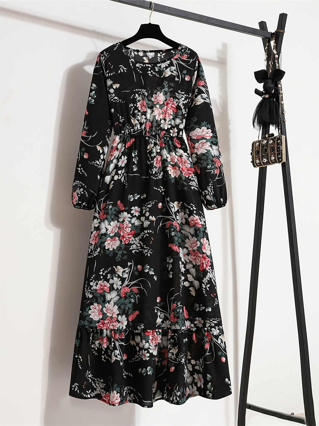 Lore | Floral A-Line Maxi Dress