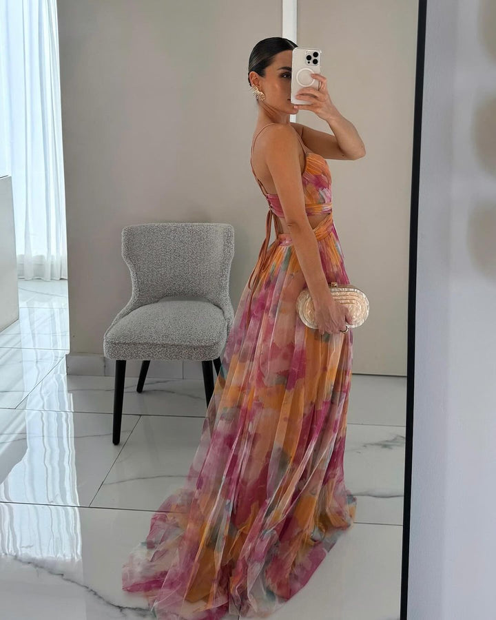 Solmira | Floral Maxi Dress
