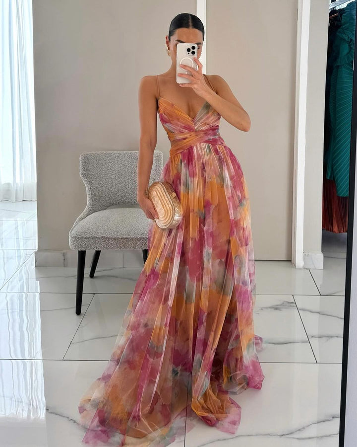 Solmira | Floral Maxi Dress