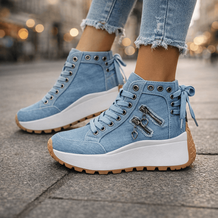 Zynelle | Chunk High-Top Sneakers