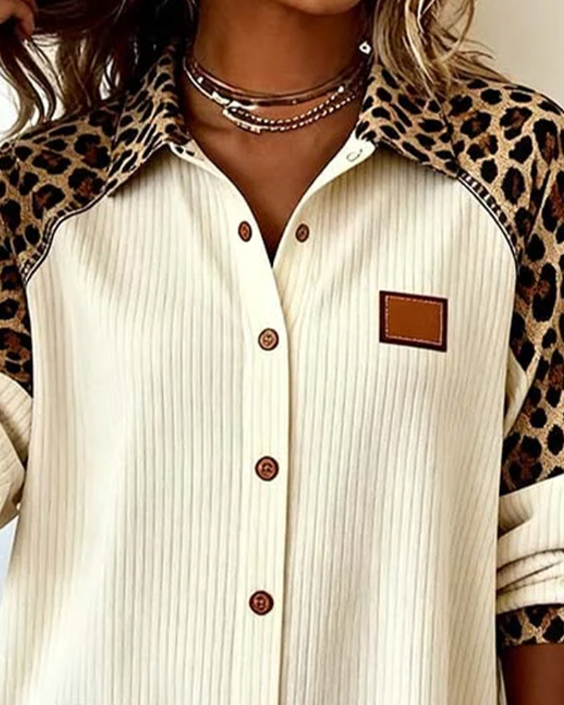 Jillian | Leopard Print Shirt