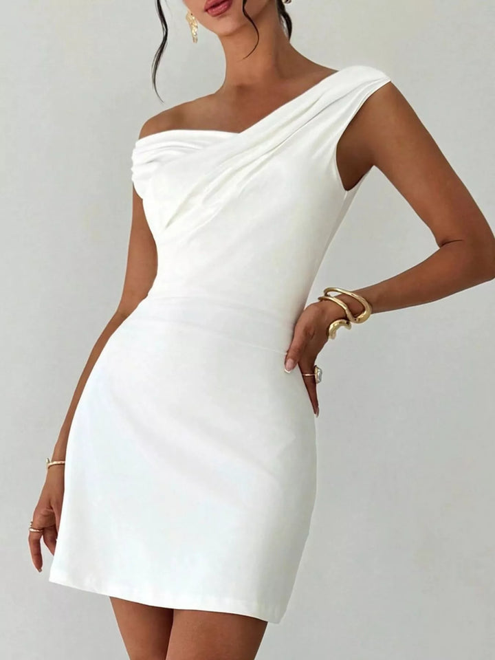 Madeline | Off-Shoulder Mini Dress