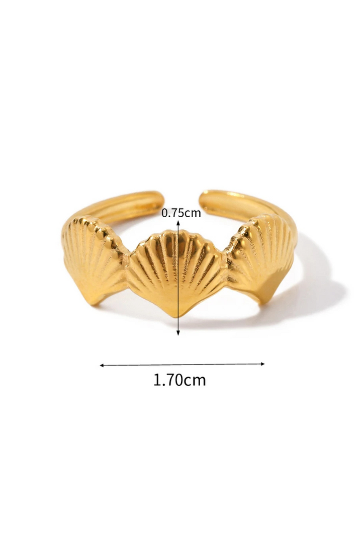 Ocean-Inspired Ring Set
