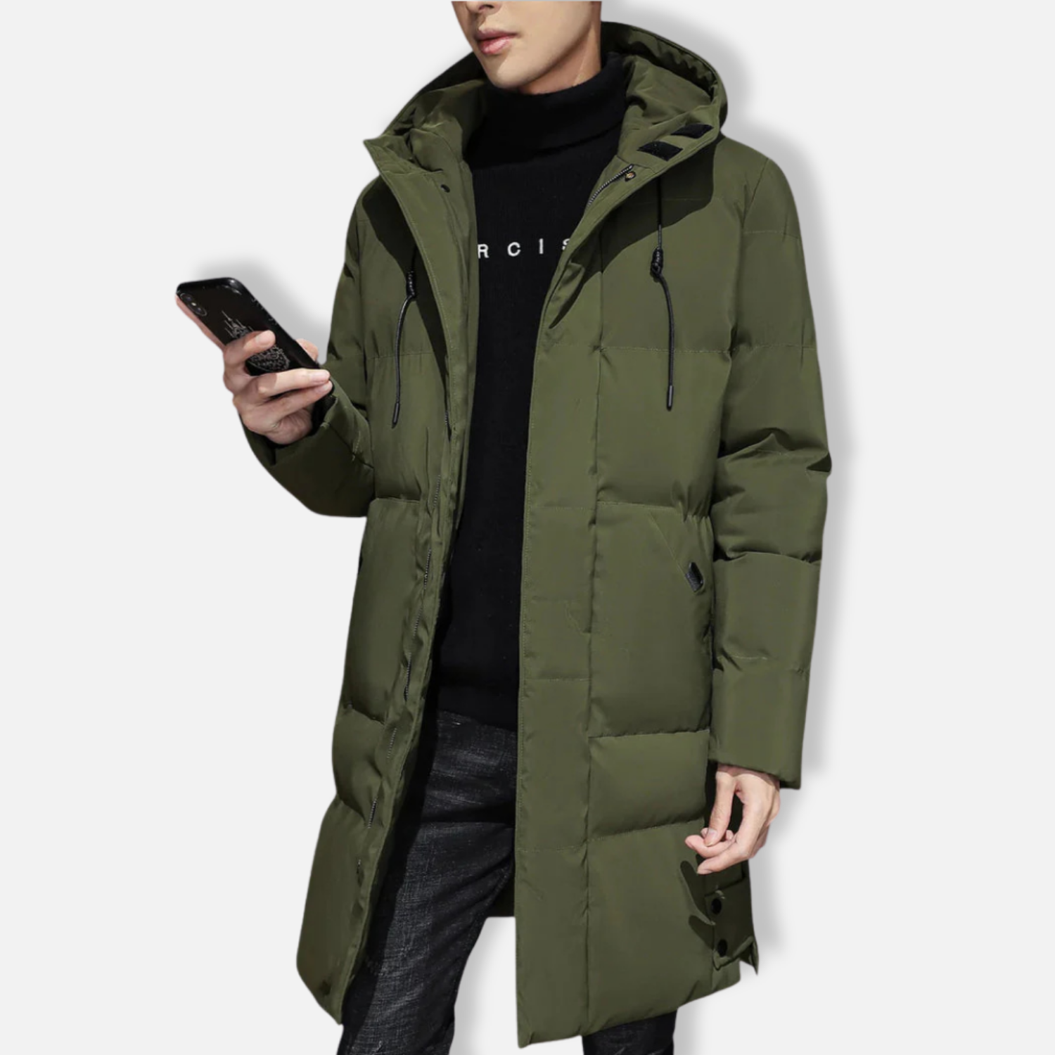 Arden | Parka Longue d’Hiver pour Homme