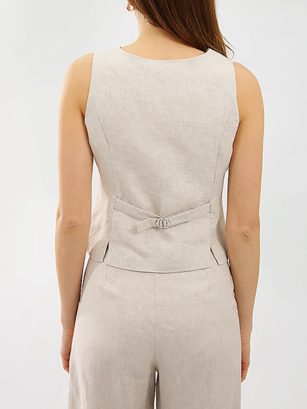 Alina | Linen Two-Piece Set