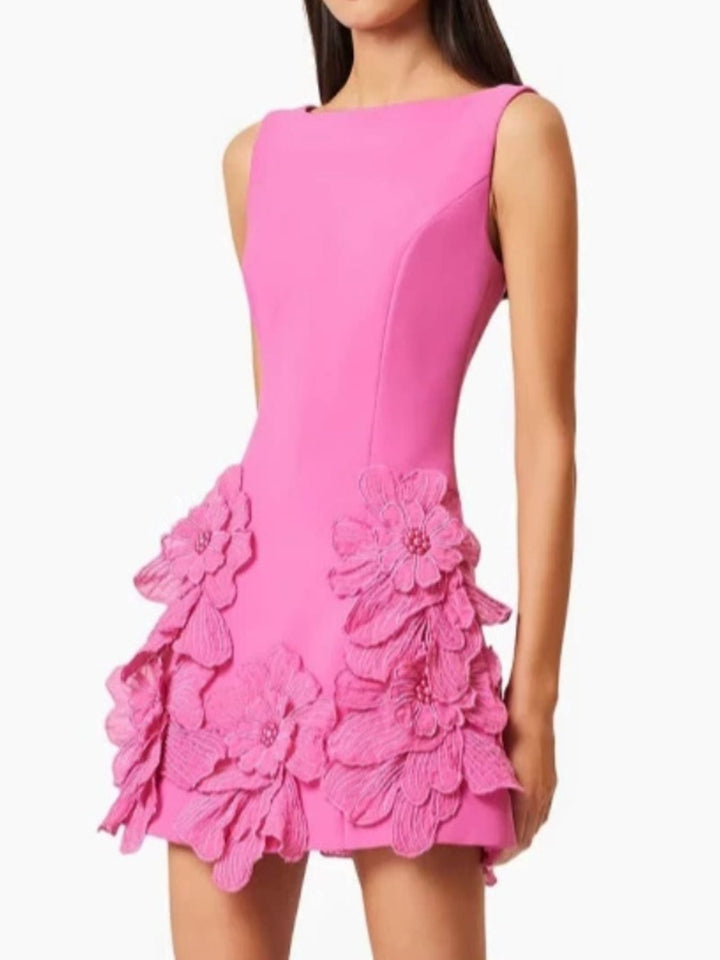 Floréa | Appliqué Detail Mini Dress