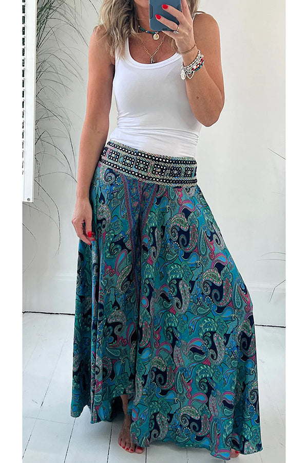 Avenya | Flowing Boho Maxi Skirt
