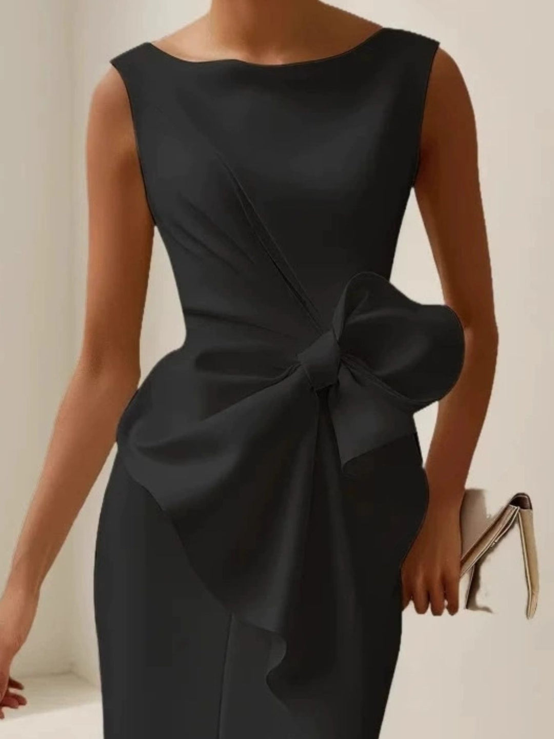 Elo | Bow Detail Midi Dress