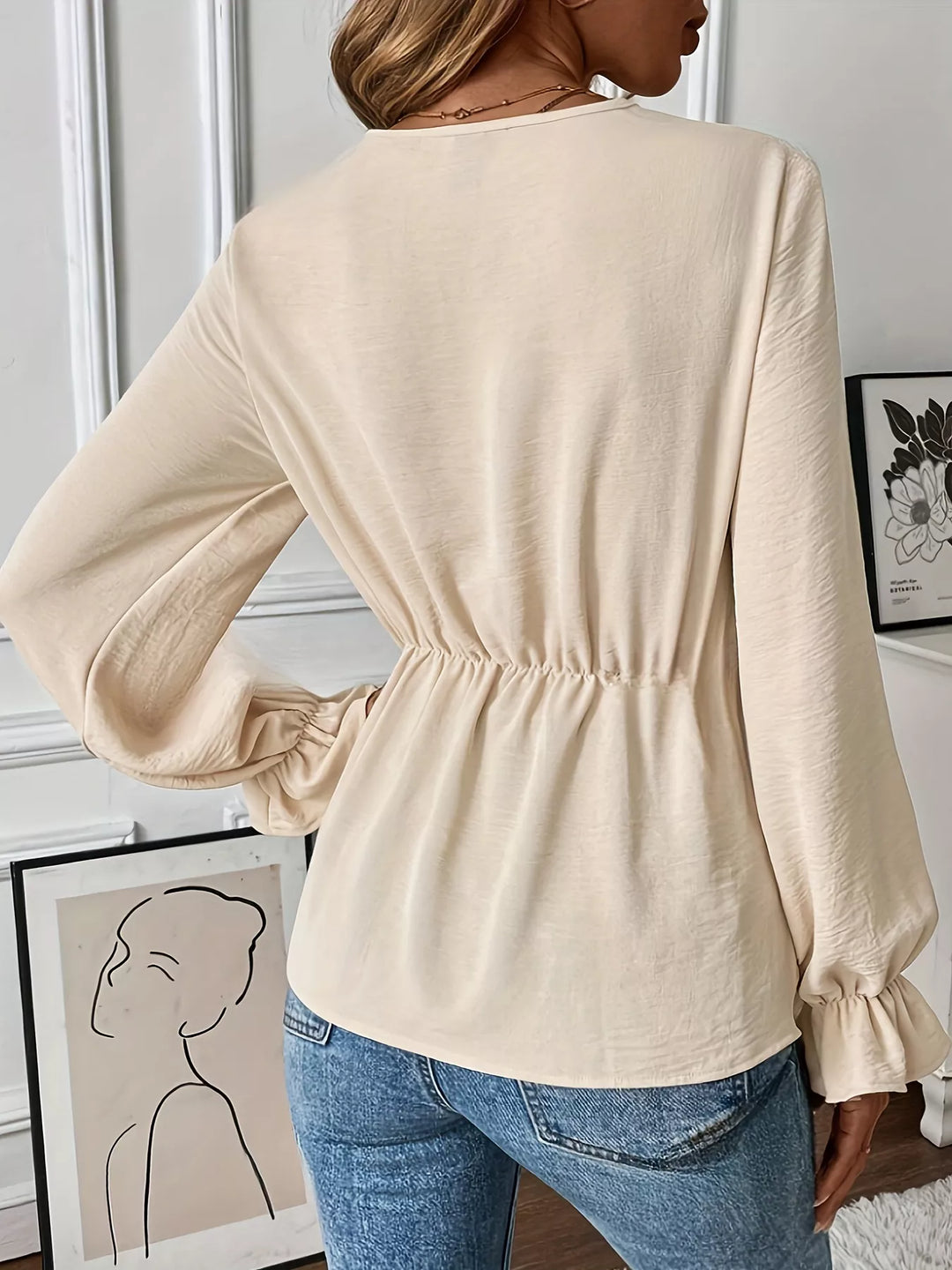Brooke | Knot Front Blouse