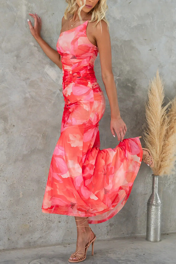 Seraphina | One Shoulder Maxi Dress
