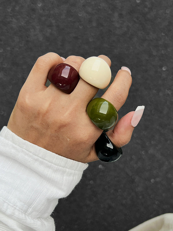Geometric Resin Set