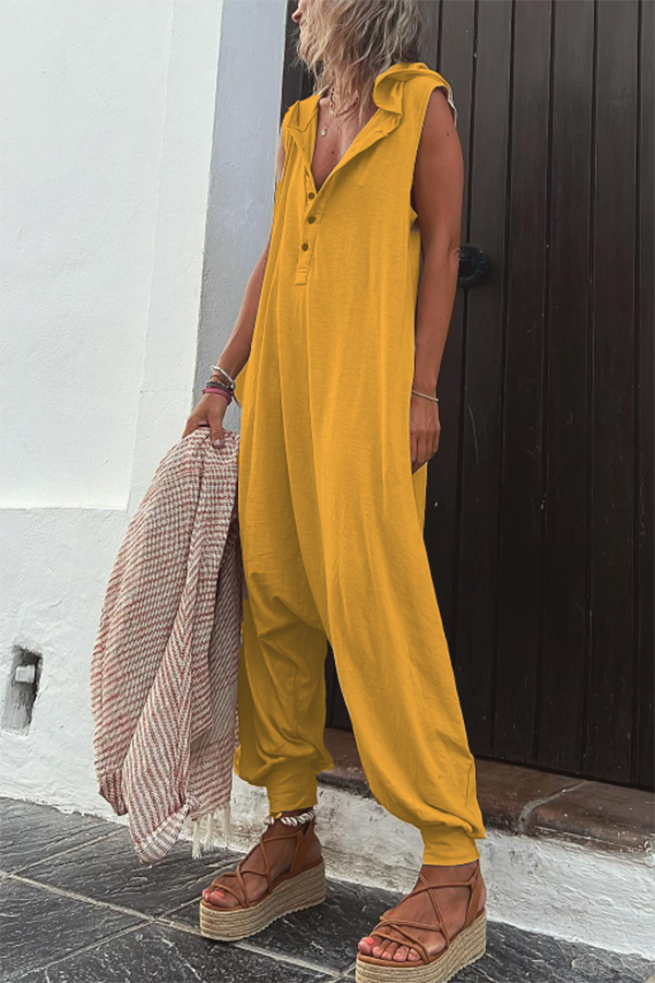Noreya | Hooded Sleeveless Jumpsuit