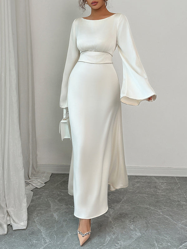 Lina | Tie Waist Maxi Dress