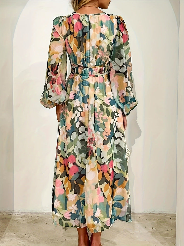 Mira | Floral Midi Dress