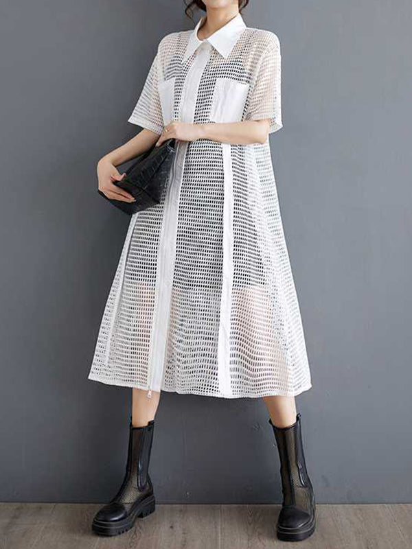 Caelis | Cotton Shirt Dress